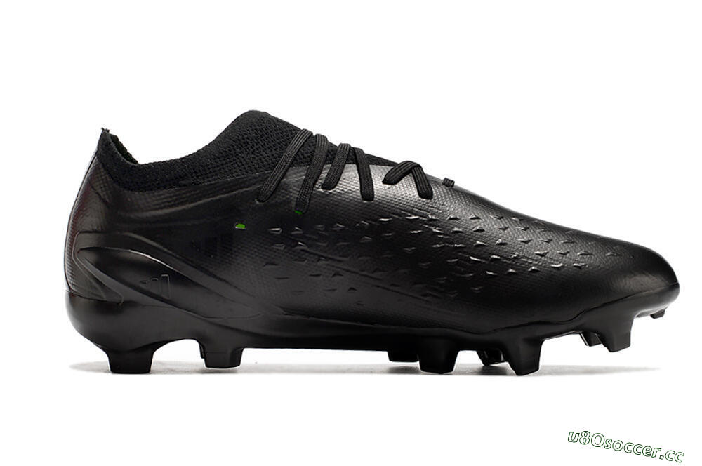Men's Adidas X Speedportal .1 2022 World Cup Boots FG Firm Ground Low-Tops Football Boots - Black/Black 4