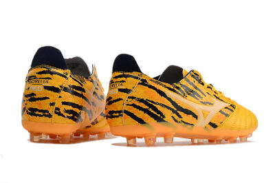 Men's Mizuno Morelia Neo AG Artificial Grass Low-Tops Football Boots - Yellow/Black