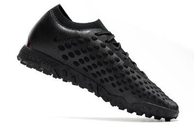 Men's Nike Phantom Ultra Venom TF Artificial Turf Low-Tops Football Shoes - Black/White