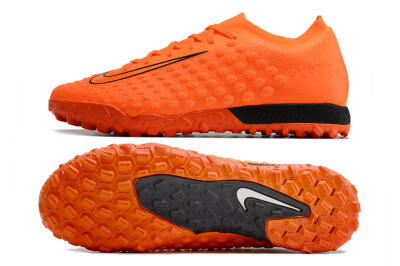 Men's Nike Phantom Ultra Venom TF Artificial Turf Low-Tops Football Shoes - Orange/Black