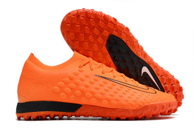 Men's Nike Phantom Ultra Venom TF Artificial Turf Low-Tops Football Shoes - Orange/Black