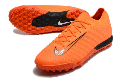 Men's Nike Phantom Ultra Venom TF Artificial Turf Low-Tops Football Shoes - Orange/Black