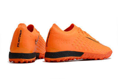 Men's Nike Phantom Ultra Venom TF Artificial Turf Low-Tops Football Shoes - Orange/Black