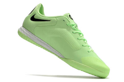 Men's Nike React Tiempo Legend 9 Pro IC Futsal/Indoor Low-Tops Football Shoes - Green/Black