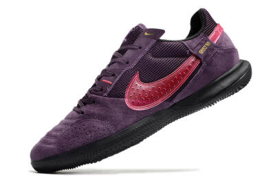 Men's Nike Streetgato IC Futsal/Indoor Low-Tops Football Shoes - Purple/Pink