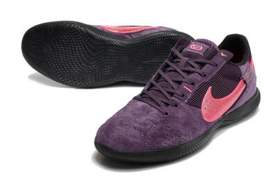 Men's Nike Streetgato IC Futsal/Indoor Low-Tops Football Shoes - Purple/Pink