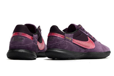 Men's Nike Streetgato IC Futsal/Indoor Low-Tops Football Shoes - Purple/Pink