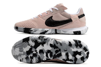 Men's Nike Streetgato IC Futsal/Indoor Low-Tops Football Shoes - Pink/Black/White