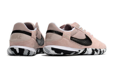 Men's Nike Streetgato IC Futsal/Indoor Low-Tops Football Shoes - Pink/Black/White