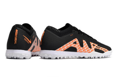 Men's Nike Air Zoom Mercurial Vapor 15 Elite TF Artificial Turf Low-Tops Football Shoes - Black/White/Pink