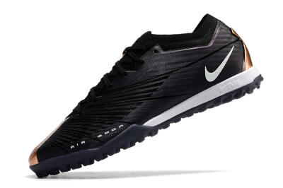 Men's Nike Air Zoom Mercurial Vapor 15 Elite TF Artificial Turf Low-Tops Football Shoes - Black/White
