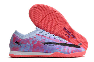 Men's Nike Air Zoom Mercurial Vapor 15 Elite IC Futsal/Indoor Low-Tops Football Shoes - Blue/Purple/Red