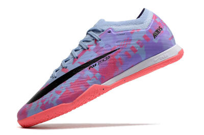 Men's Nike Air Zoom Mercurial Vapor 15 Elite IC Futsal/Indoor Low-Tops Football Shoes - Blue/Purple/Red