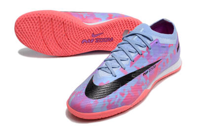 Men's Nike Air Zoom Mercurial Vapor 15 Elite IC Futsal/Indoor Low-Tops Football Shoes - Blue/Purple/Red