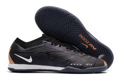Men's Nike Air Zoom Mercurial Vapor 15 Elite IC Futsal/Indoor Low-Tops Football Shoes - Black/White