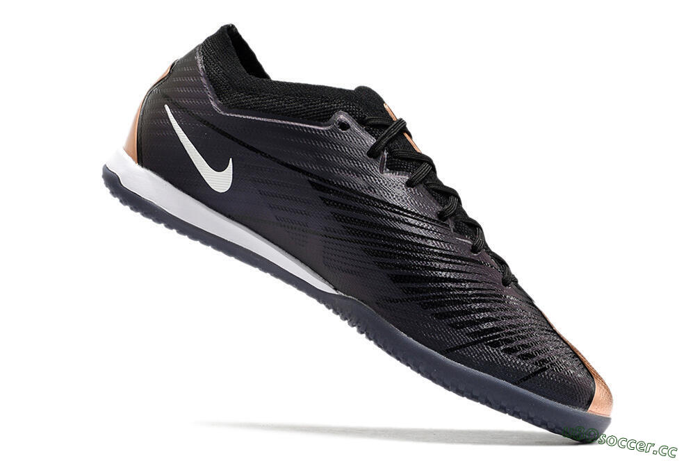Men's Nike Air Zoom Mercurial Vapor 15 Elite IC Futsal/Indoor Low-Tops Football Shoes - Black/White 4