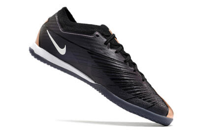 Men's Nike Air Zoom Mercurial Vapor 15 Elite IC Futsal/Indoor Low-Tops Football Shoes - Black/White