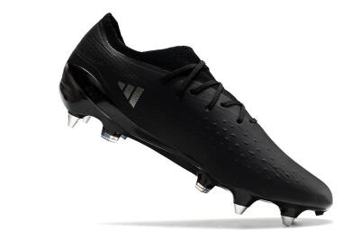Men's Adidas X Speedportal.1 SG Soft Ground Low-Tops Football Boots - Black/Grey