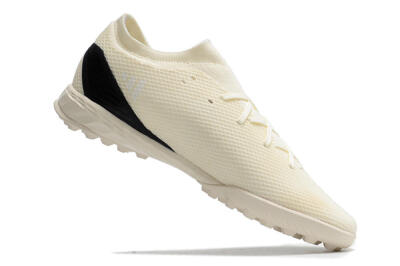 Men's Adidas X Speedportal.3 TF Artificial Turf Low-Tops Football Shoes - White/Black