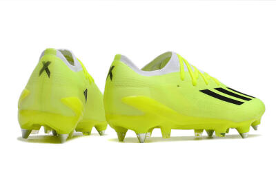 Men's Adidas X Speedportal.1 SG Soft Ground Low-Tops Football Boots - Green/White/Black