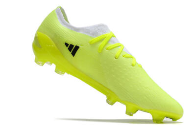 Men's Adidas X Speedportal.1 FG Firm Ground Low-Tops Football Boots - Green/White/Black