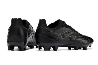 Men's Adidas Copa Pure.1 FG Firm Ground Low-Tops Football Boots - Black/Black