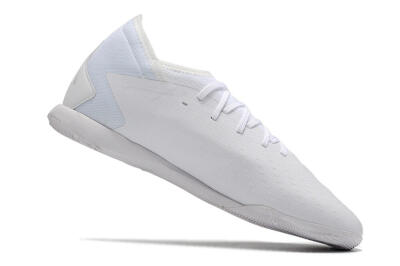 Men's Adidas Predator Accuracy.3 IC Futsal/Indoor Low-Tops Football Shoes - White/White