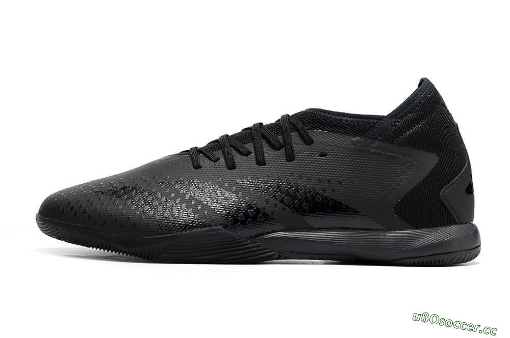 Men's Adidas Predator Accuracy.3 IC Futsal/Indoor Low-Tops Football Shoes - Black/Grey 0