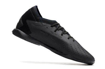 Men's Adidas Predator Accuracy.3 IC Futsal/Indoor Low-Tops Football Shoes - Black/Grey