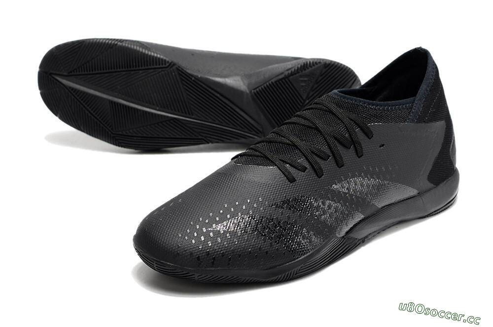 Men's Adidas Predator Accuracy.3 IC Futsal/Indoor Low-Tops Football Shoes - Black/Grey 3