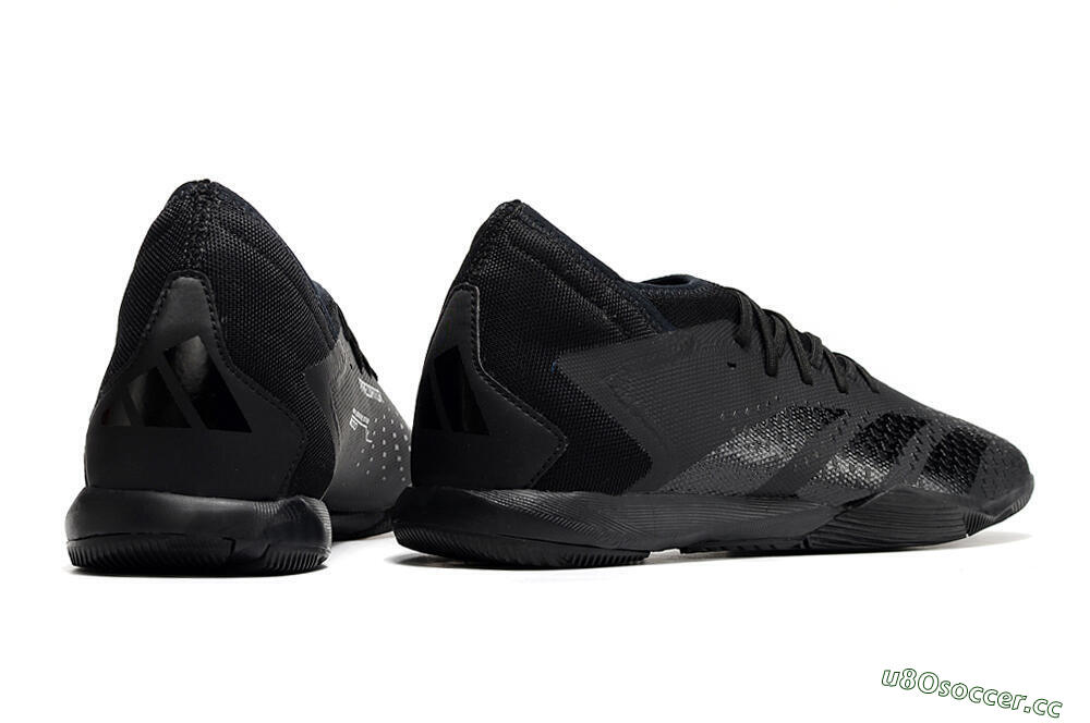 Men's Adidas Predator Accuracy.3 IC Futsal/Indoor Low-Tops Football Shoes - Black/Grey 6