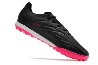 Men's Adidas Copa Pure.3 TF Artificial Turf Low-Tops Football Shoes - Black/Pink/White