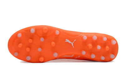 Men's Puma Ultra Ultimate MG MG Multi Ground Low-Tops Football Boots - Orange/White/Blue