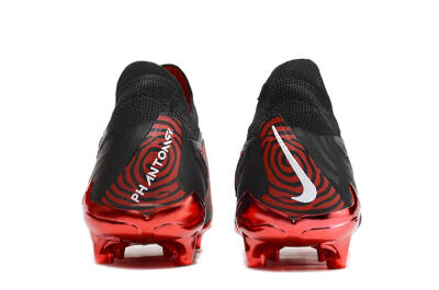 Men's Nike Phantom GX Elite FG Firm Ground Low-Tops Football Boots - Black/White