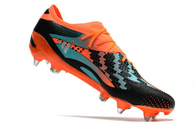 Men's Adidas X Speedportal.1 SG Soft Ground Low-Tops Football Boots - Orange/Black