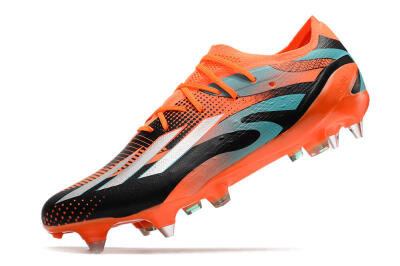Men's Adidas X Speedportal.1 SG Soft Ground Low-Tops Football Boots - Orange/Black