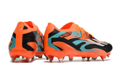 Men's Adidas X Speedportal.1 SG Soft Ground Low-Tops Football Boots - Orange/Black