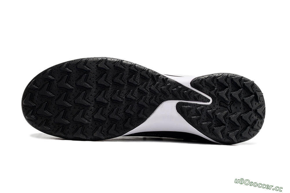 Men's Puma Ultra Ultimate TF Artificial Turf Low-Tops Football Shoes - Black/White 7