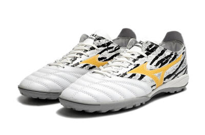 Men's Mizuno Morelia Neo 3 Pro TF Artificial Turf Low-Tops Football Shoes - White/Camo