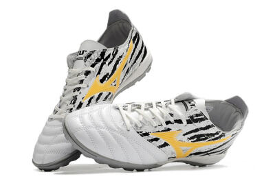 Men's Mizuno Morelia Neo 3 Pro TF Artificial Turf Low-Tops Football Shoes - White/Camo