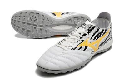 Men's Mizuno Morelia Neo 3 Pro TF Artificial Turf Low-Tops Football Shoes - White/Camo