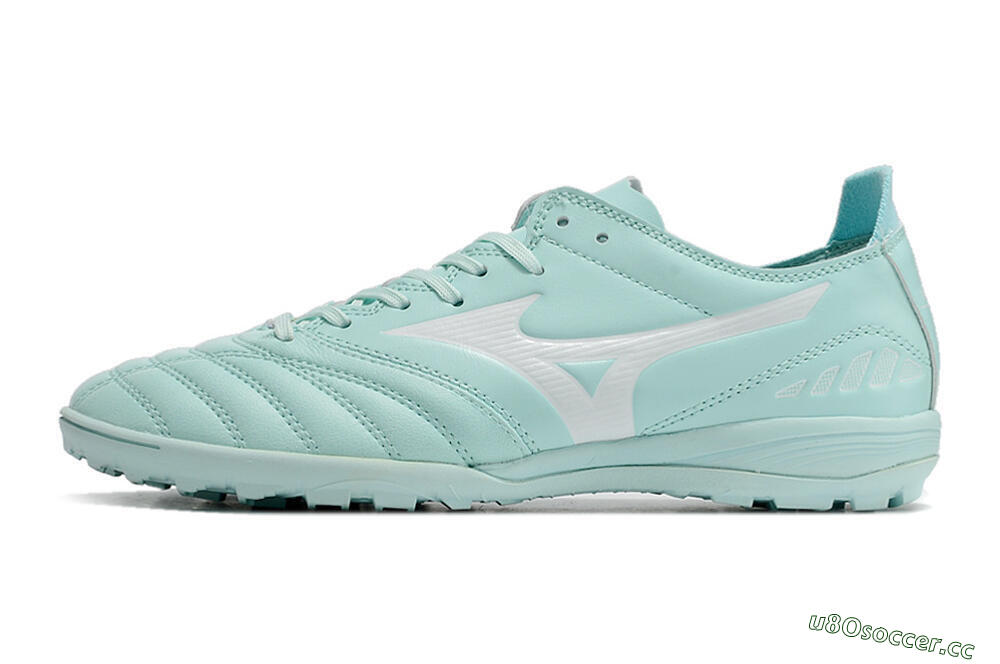 Men's Mizuno Morelia Neo 3 Pro TF Artificial Turf Low-Tops Football Shoes - Blue/White 0