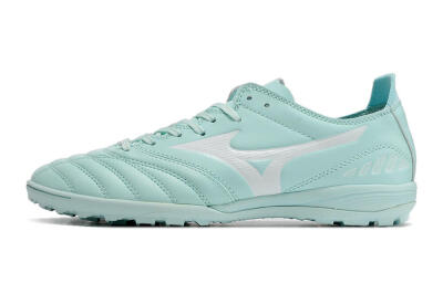 Men's Mizuno Morelia Neo 3 Pro TF Artificial Turf Low-Tops Football Shoes - Blue/White