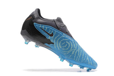 Men's Nike Phantom GX Elite FG Firm Ground Low-Tops Football Boots - Blue/Grey/White