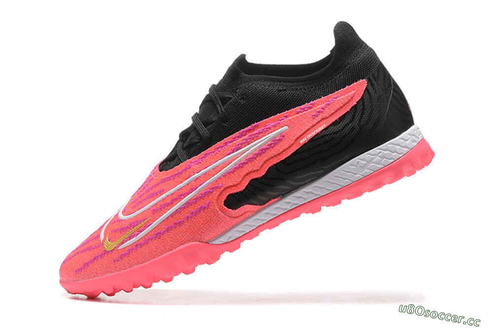 Men's Nike Phantom GX Elite TF Artificial Turf Low-Tops Football Shoes - Red/Black/White 8
