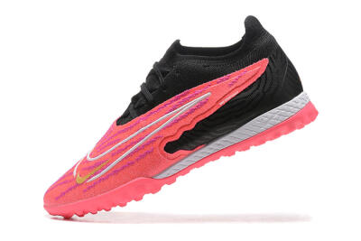 Men's Nike Phantom GX Elite TF Artificial Turf Low-Tops Football Shoes - Red/Black/White