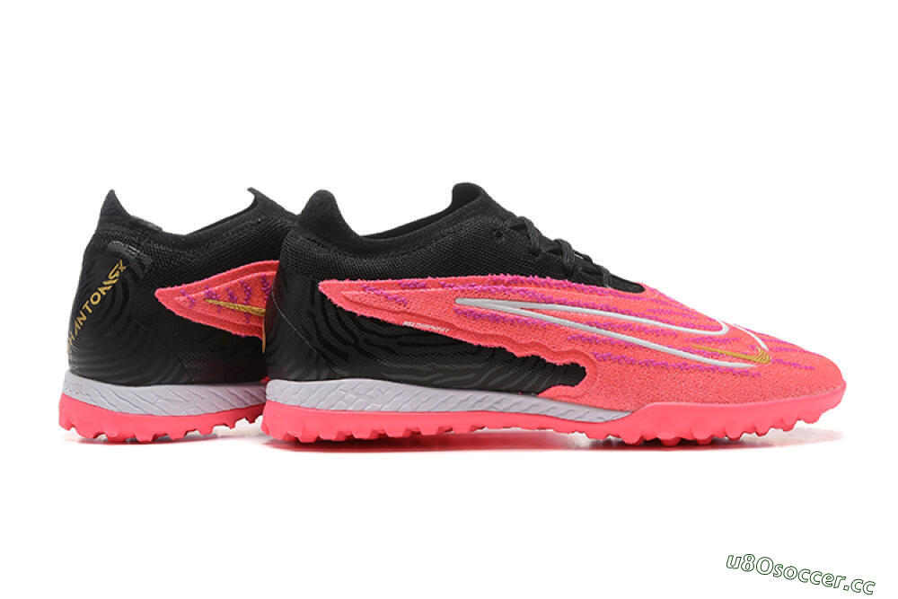 Men's Nike Phantom GX Elite TF Artificial Turf Low-Tops Football Shoes - Red/Black/White 9