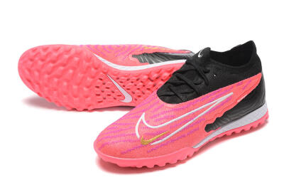 Men's Nike Phantom GX Elite TF Artificial Turf Low-Tops Football Shoes - Red/Black/White