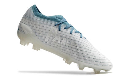 Men's Adidas X Speedportal.1 2022 World Cup FG Firm Ground Low-Tops Football Boots - White/Blue
