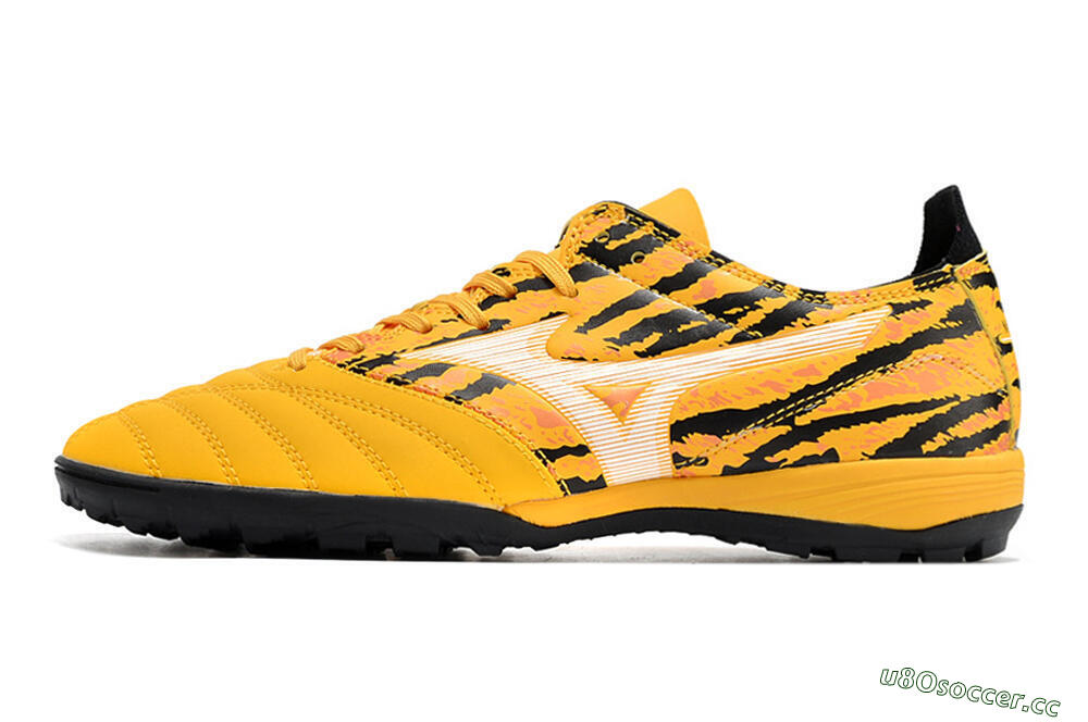 Men's Mizuno Morelia Neo 3 Pro TF Artificial Turf Low-Tops Football Shoes - Yellow/White/Black 0